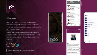 BGICC - Mobile Conference App app assets bgicc bgicc branding conference design icon illustration mobile app mobile application prototype typography ui user experience ux vector web app webdesign wireframes