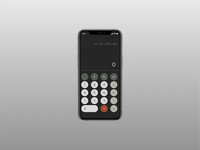 Calculator Mobile Screen brand design brand identity branding branding design design design app designer mobile app mobile app design mobile design mobile ui moblie product design ui uidesign uiux uiux design uiuxdesign uiuxdesigner ux design