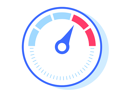 Speedometer / Gauge gauge icon speedometer
