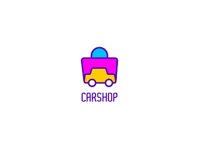 Car Shop Logo branding design logo logo design