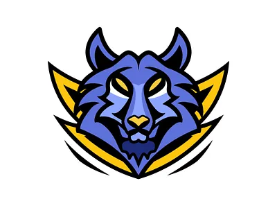 wolf animal design illustration logo 插图 设计