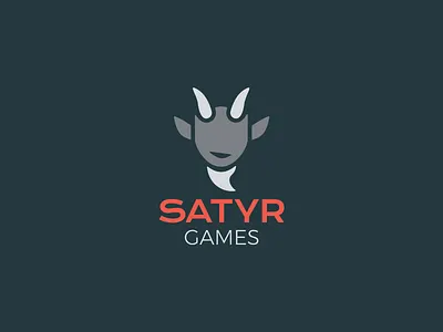Satyr Games faun fun games games logo mythical satyr