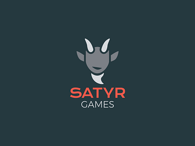 Satyr Games faun fun games games logo mythical satyr