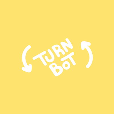 Turnbot Logo handlettering logodesign videogames