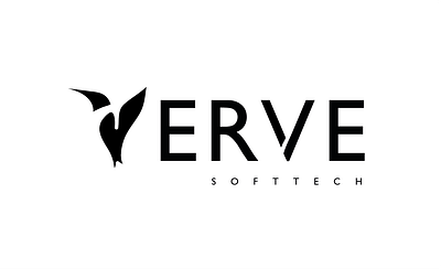Verve Softtech Logo art branding design flat icon illustration illustrator logo logo design logodesign ui ux