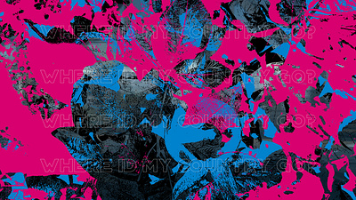 What Country? blue pink vector vector art