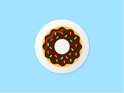 Daily UI :: 005 -App Icon app icon dailyui design donut ui