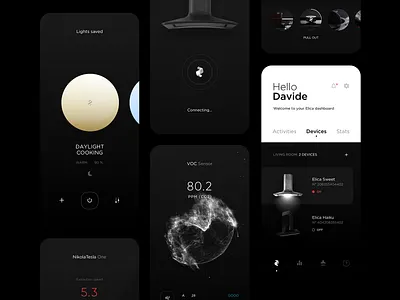 ELICA APP - Smart home automation connectivity elica home monitoring