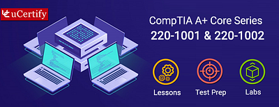 CompTIA A+ Online Training -uCertify a labs a online training comptia a practice exam comptia a study guide