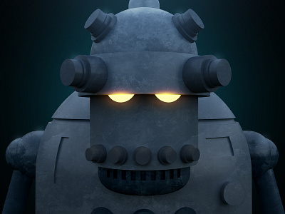 Robot X 3d 3d art 3dsmax art cartoon character computer concept cute cyborg futuristic machine mechanic model render retro robot science scifi technology