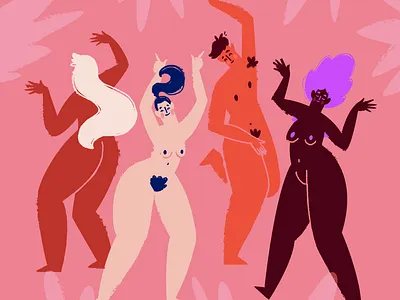 diversity dancer characterdesign colours dancers diversity diversityillustration music nude