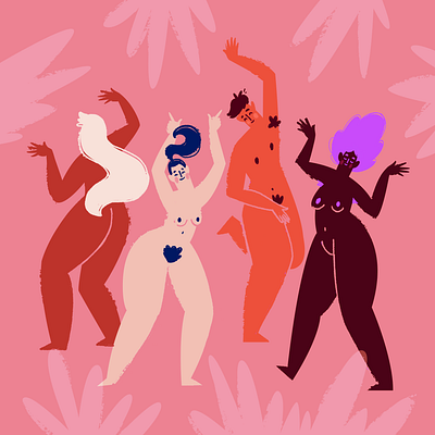 diversity dancer characterdesign colours dancers diversity diversityillustration music nude