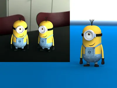 Minion 3d Model 3d 3d artist 3d model 3d modeling 3ds 3dsmax animation character cad despicable me gamming minion minion pro minions rhino rhino3d solidworks toy toydesign toys