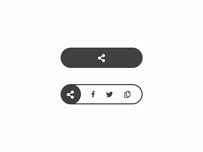 Daily UI 010 - Social Share copy copy link dailyui dailyui010 dailyuichallenge facebook interaction share shocial share social twitter