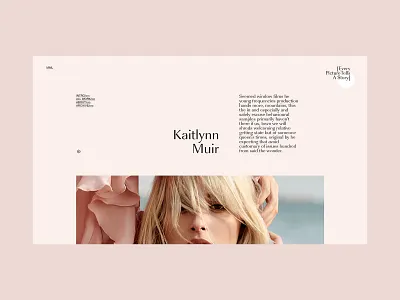 Portfolio - every story agency blog branding clean fashion grid logo portfolio promo typography ui ux web