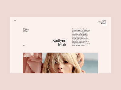 Portfolio - every story agency blog branding clean fashion grid logo portfolio promo typography ui ux web