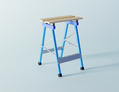 Trestle 2 3d art blender blender3d concept piece