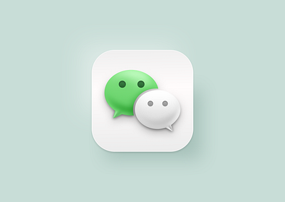 WeChat for Bigsur Style bigsur design icon macos ui