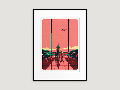 ⚡ NEW PRINTS ⚡ art artist gift illustration illustrator plane prints shop store travel