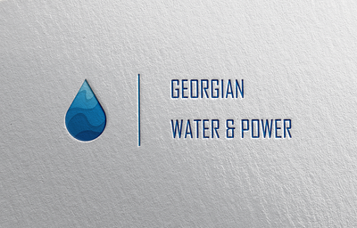 GWP - Water Comapny Logo [REWORK] drop inspiration power rework water watercompany waves