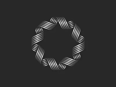 Circle striped frame design border circle design circle logo emblem frame illustration linear design lineart metallic frame mockup monogram logo overlap ring round frame round logo vector weaving