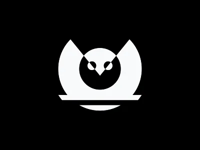 Owl animal bird brand branding design icon identity logo mark minimalistic owl symbol