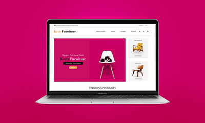 Mockup for Furniture Ecommerce Platform design ecommerce furniture mockup ui ux xd xd design