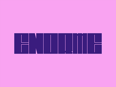 Enorme display dstype typeface typography