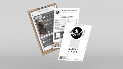 NOBELL 101 & 2 menu 3d 3dsmax branding design menu menu design typography