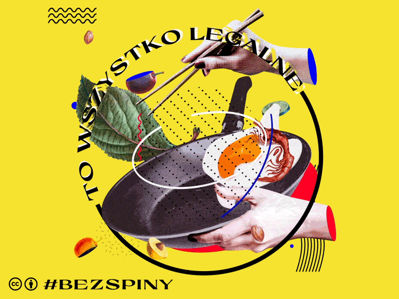 #BezSpiny | Cuisine 🍳⁠ 2d animated animation art bezspiny character cooking cuisine design design art duik food loop noworries