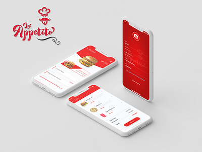 Food Customization app branding design icon logo minimal ui ux vector