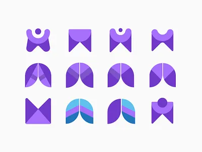 Logo Concepts design designer digital graphic illustration illustrationartist logo minimal typography ui web website