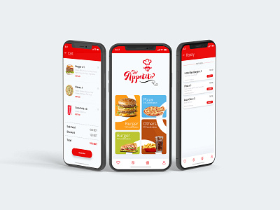 La Appetito app branding design icon illustration logo ui ux vector