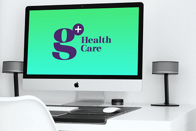 G+ HEALTHCARE LOGO branding branding design colors concept design flat geometry gradient health healthcare logo logotype medical minimal patients shape typography visual