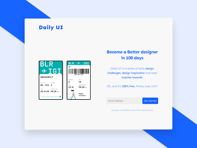 Daily UI 100 - Daily UI Landing Page 6foot4 branding dailyui design digital illustration notes app sketch ui ux uxdesign vector xd