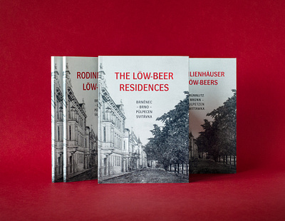 The Löw-Beer Residences 1930s architecture book cover book design design editorial design history paper print design typesetting typography