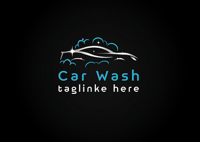 Car Wash logo auto automotive blue car car wash carwash clean commercial company detailing eps file express logo logo templates mobile polish profesional psd service shop