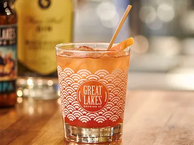 GLBC tiki cocktail glass design beer cocktail color drink illustration minimal pattern patterndesign tiki vector