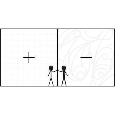 Illustrated Q&A answers design flat illustration minimal