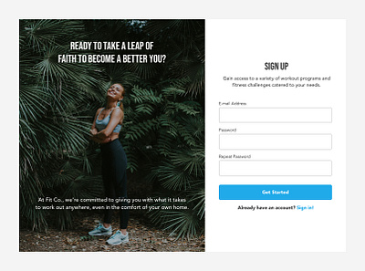 Sign Up Page Design Challenge design design challenge sign up signup signup page ui ux web