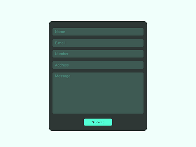 Form for #DailyUI #082 daily 100 challenge daily ui daily ui 082 dailyui design ui ui design uidesign uxdesign