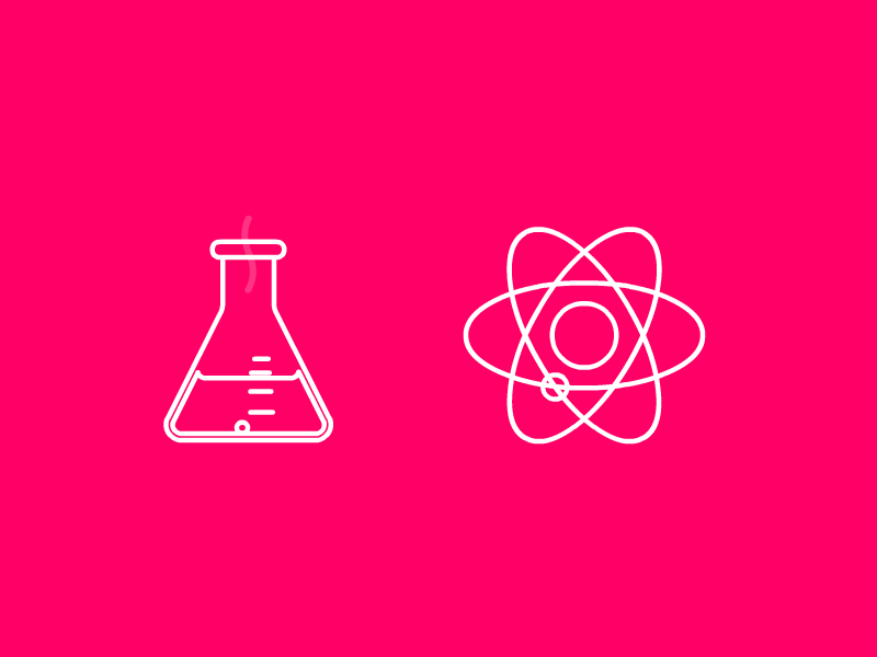 loader animate cc animation atom boiling experiment flask loading preloader science