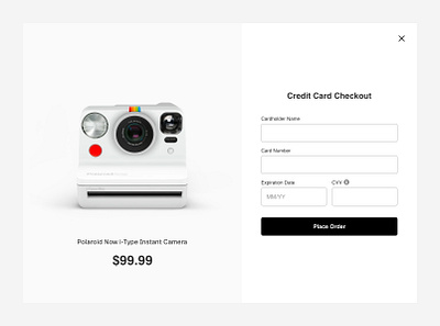 Checkout Page Design Challenge checkout checkout page design design challenge web