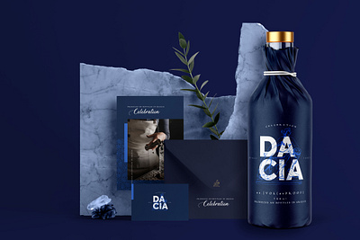 Dacia Vodka brand branding design illustration logo logotype vodka