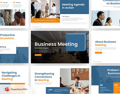 Business Meeting Presentation Template office