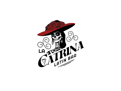 Latin bar and restaurant branding graphic design logo