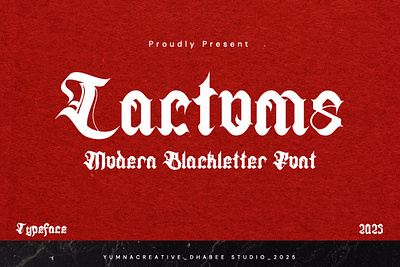 Lactoms – Modern Blackletter Font alternate blackletter bold classic decorative design display font gothic horror illustration medieval modern new old typeface typography ui vintage web