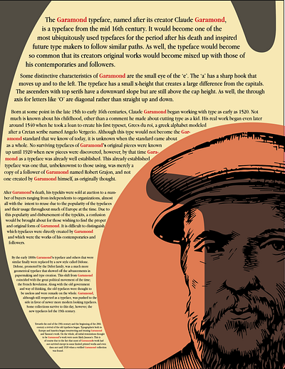 Garamond Poster design essay garamond history indesign posters