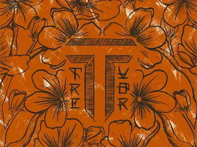 Illustration Exploration exploration flower illustration flowers illustration japanese retro typography vintage design