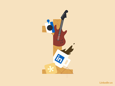 Work Anniversaries 1-5 anniversary illustration linkedin linkedinux work